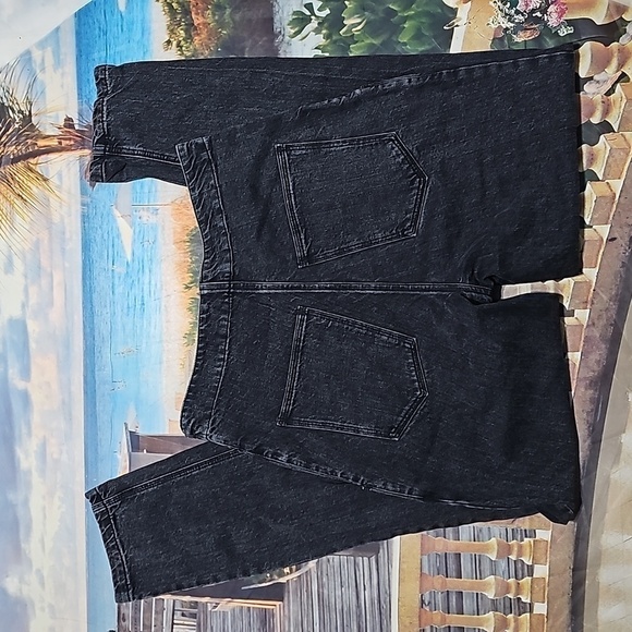 Rachel Comey Black Button Denim Jeans Size 6 - Picture 7 of 8